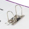 BRAUBERG Fichário revestido a PVC 80 mm com canto, roxo (dupla vida)