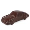 The sculpture of chocolate "Car PORSCHE"
