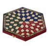 GamesDealer / Шахматы "На троих" малые (Польша, дерево, 28х16х4 см), Madon