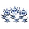 Галактика г.Гжель / Galaxy Gzhel / Coffee Service, 15 mặt hàng