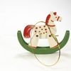 Toy Christmas tree "Horse on rocking" 1013