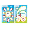 Coloring book A5, 8 sheets, HATBER, First drawings, with colored contour, "Rocket"