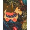 Toy Christmas tree "Scotch" yellow 270-1