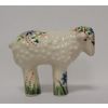 Christmas toy Sheep made of ceramics