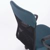 Armchair BRABIX "Jet MG-315", with armrests, gray-blue