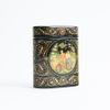 Палех / Palekh / Business card holder, 9 * 7 * 3 cm, Bydanov