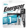 ENERGIZER / Batteries Max Plus, AA (LR06, 15A) alkaline finger, SET 4 pcs. in blister