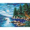 Опт-картина / Vẽ theo số CAKADU 40x50 Đêm trong rừng