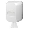ЛАЙМА / PROFESSIONAL towel dispenser with central extraction (M1 / M2 system), white, ABS