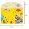 Thư mục phong bì có nút UNLAND, A4, 160 micron, tối đa 100 tờ, in màu