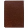 BRAUBERG / Notebook 48 y. in a line smooth leatherette cover, stitching, A5 (147x210mm), BROWN, VIVA / 10 pcs.