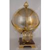 Globe with clock