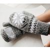 Wool mittens