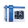SVEN / Computer speakers SPS-619, 2.0, 2x10 W, two-way, headphone jack, volume and tone control, wooden