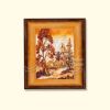 Amber of Russia / Painting from amber Landscape