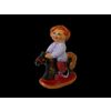Ковровская глиняная игрушка / Figurine-composition "Kid on a Horse"
