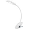 SONNEN / Candeeiro de mesa BR-819C, clip, LED, 8 W, branco