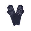 MITTENS for women with beaded embroidery
