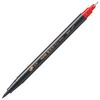 Pen-brush PENTEL (Japan) bilateral, 1,2/10,5 mm, blister, black