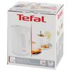 Kettle TEFAL KO270130, 1.7 litres, 2400 w, closed heating element, plastic, white/grey