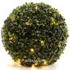 Kaemingk / 灌木的花环网 0.5 m，80 个暖白 LED 灯，绿色 PVC，IP44