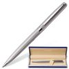 Pen gift ball GALANT "Freiburg", case silver engraved, chrome-plated parts, burner Assembly 0.7 mm, blue