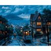 Опт-картина / Pittura con i numeri 40x50 Viaggio serale