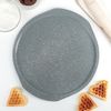 Доляна / Doliana / Pizza pan "Marble", d = 33 cm, with handles, non-stick coating
