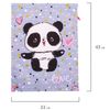 BRAUBERG / PREMIUM shoe bag, pocket, lining, 43x33 cm, Funny panda