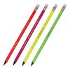 My BIC pencil, 1 PC., "Evolution Fluo", HB, with eraser, plastic, body cuts, sharpened