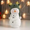 Сималенд / Souvenir "Snowman in a reindeer hat, shy"