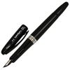 Pluma estilográfica PENTEL (Japón) "Tradio Calligraphy", cuerpo negro, trazo de escritura 1,4 mm, negro