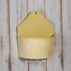 Kaemingk / Hanging planter Amalfi 20 * 10 cm yellow, metal