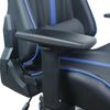 Computer chair BRABIX "GT Carbon GM-120", two pillows, eco-leather, black / blue