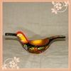 Salt shaker-duck - painting on gold