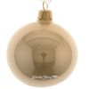 Kaemingk / Quả cầu cây thông Noel bằng kính bóng loáng Royal Classic 15 cm khảm xà cừ
