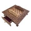 GamesDealer / Scacchi scolpiti in uno scrigno "Imperial", Armenakyan