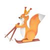 Toy Christmas tree "Squirrel on skis" 370-1