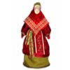 Потешный промысел / Porcelain souvenir doll "Vologda province. Female winter suit, late 19th - early 20th centuries"