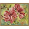 ВанГогВоМне / VanGogVoMne / Diamond mosaic "Hibiscus flowers" 40x50 cm