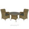 Kaemingk / Wicker furniture set Windsor Royal: 4 armchairs + 1 table