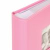 Photo album BRAUBERG "Cute Baby" for 200 photos 10x15 cm, under the skin, paper pages, box, pink