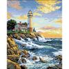 Опт-картина / Cross-stitch Lighthouse