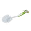 ЛЮБАША / Dishwashing brush 25 cm, plastic, PVC-coated handle