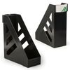 A vertical tray for paper, increased width (250х290 mm), enlarged width of 100 mm, STAMM "Ultra", black