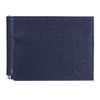 Clip BEFLER "Grade", natural leather, embossed, 120х86 mm, blue