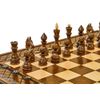 GamesDealer / Xadrez + gamão esculpido "Endgame 1" 60, Simonyan