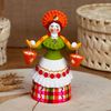 Дымковская глиняная игрушка / Figurine "Lady-water carrier"
