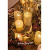 Kaemingk / LED candle with simulated flame Elody White 10 cm, battery operated, timer