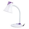 SONNEN / Table lamp OU-607, on a stand, E27 base, white / purple